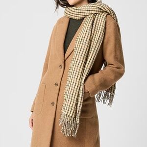 JCrew Wool-blend patch-pocket topcoat - medium